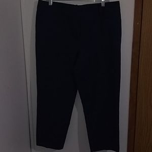 Dark blue capris